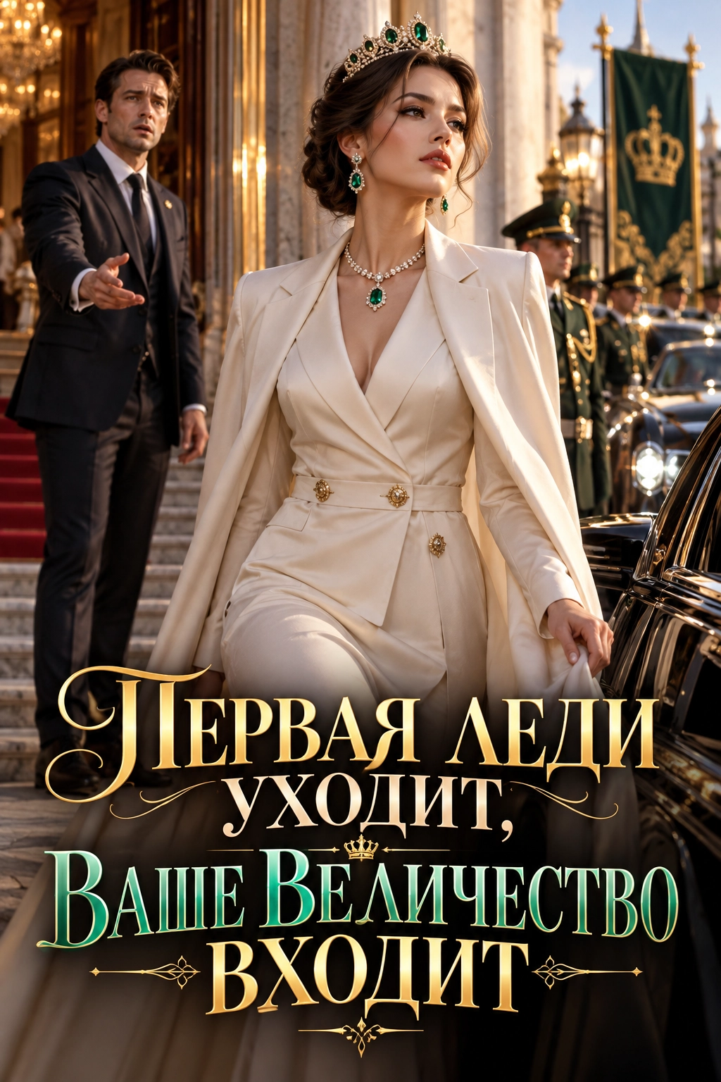Первая леди уходит, Ваше Величество входит