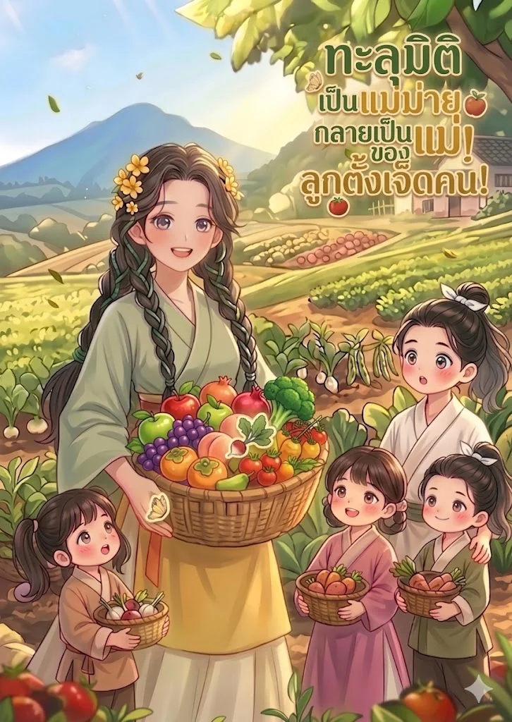 ทะลุมิติเป็นแม่ม่าย กลายเป็นแม่ของลูกตั้งเจ็ดคน! - นิยายแนะนำ